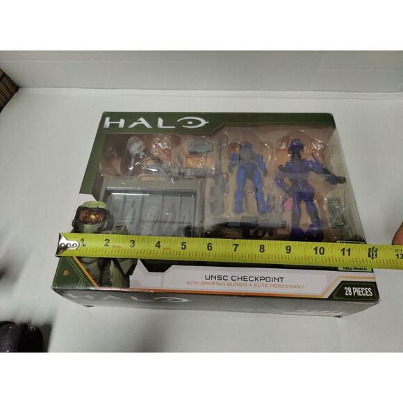 Halo Toy World Infinite UNSC Checkpoint 3.75-inch Action Figure World Of Halo - Picture 16 of 16